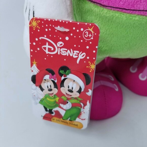 Just Play Disney Minnie Mouse Skiing Winter Plush Musical Dancing Stuffed Toy - Picture 7 of 9